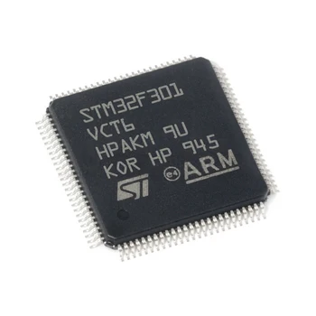 1-100 VNT STM32F301VCT6 LQFP100 STM32F301 32-bitų Mikrovaldiklis MCU ARM Mikrovaldiklių Chip visiškai Naujas Originalus