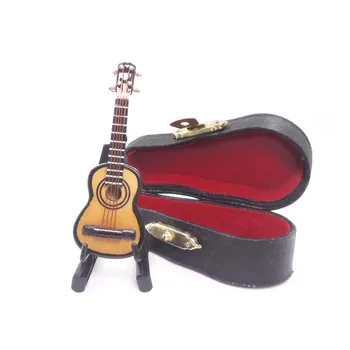 1/6 Masto Mini Gitaros Modelis 8cm Muzikiniai žaislai 12in veiksmų skaičius, surinkimo pomėgiai dovana
