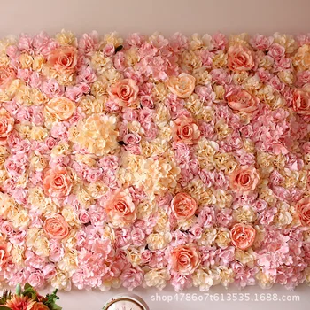 1 vnt fone dirbtinės gėlės vestuvių dekoratyvinių gėlių arkos sienos šilko gėlių vestuvių fone, dekoratyvinės gėlės Nuotrauka 2
