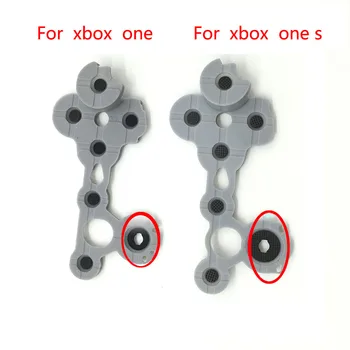 100vnt Belaidis Valdiklis Laidžios Gumos Xbox one s Silicio Mygtuką remontas Dalių Pakeitimas