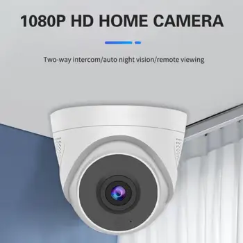 1080P Belaidžio ryšio Wi-fi IP Kamera Smart Home 360 Panoraminis Mini Pet Kūdikio stebėjimo Vaizdo Atomatic Stebėjimo Stebėjimo Kamerą
