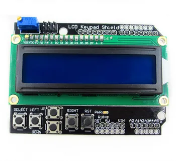 10vnt/daug LCD Keypad Shield LCD1602 simbolių LCD įvesties ir išvesties plėtros valdybos UNO MEGA2560
