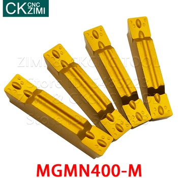 10VNT MGMN400-M BP010 MGMN 400 M karbido įdėklai pjovimo įdėklai įrankiai Griovelį Ašmenys CNC Tekinimo Įrankiai, MGMN nerūdijančio plieno