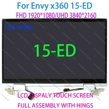 15.6 Colių FHD LCD Ekranas Jutiklinis Ekranas Stiklo Pakeitimas, montavimas HP ENVY X360 15-ee 15-ee0167ng 15-ee0457ng L93181-001 Nuotrauka 2