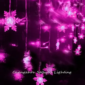 2022 Naujas Puolė Kalėdų Dekoracijas Namų Navidad Geras!vitrina Parduotuvėje Apdailos Atostogų Lemputė 1*2m Sniego Led Lempos H039(3) Nuotrauka 2