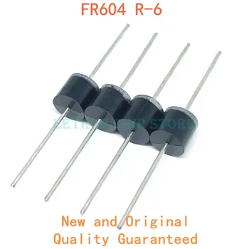 20PCS FR604 R-6 P600 6A, 400V Greitai atsigauna diodas