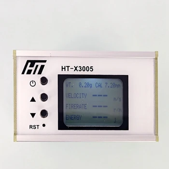 2X HT-X3005 Greičio Matuoklis Kamuolys Greitis Energijos Matavimo Chronograph Greitis Testeris Su Backlight LCD Nuotrauka 2
