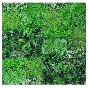 40x60cm Žaliųjų Augalų Vejos Kilimą Sode Sienos Landscap Žalia Plastikiniai Vejos Durų Parduotuvė Fone Dekoro Dirbtinės Sienos Nuotrauka 2