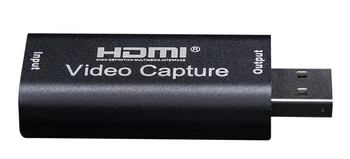 4K Video Capture Card USB 3.0 USB2.0 HDMI suderinamus Grabber Diktofono PS4 Žaidimas, DVD Vaizdo Kameros Įrašymo Live Transliacijos