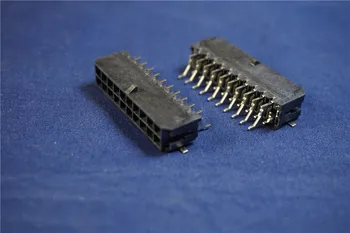 5 vnt Mikro-Fit jungtis 3.0 mm Plokštelių Dual Eilės Grandinių 2x10 Pin 20 Pozicija stačiu kampu SMT TAB Alavo persiunčiami Litavimo PCB