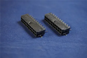 5 vnt Mikro-Fit jungtis 3.0 mm Plokštelių Dual Eilės Grandinių 2x10 Pin 20 Pozicija stačiu kampu SMT TAB Alavo persiunčiami Litavimo PCB Nuotrauka 2