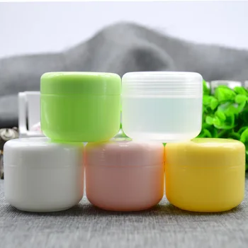 50G spalvingas plastiko PP jar/butelis/banką kaukė/kremas/kūno šveitimas/esmė/kremas/gelis/dailės nagų kosmetikos pakuotės odos priežiūra