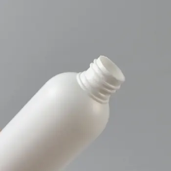 50pcs 100ml Tuščio Balto PE Plastiko Kosmetikos Losjonu Butelis Su Diskiniais Užsukamu Dangteliu Šampūnu PET Taros Dušo Želė Kosmetikos Butelis Nuotrauka 2