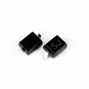 50pcs/daug Schottky diodas B5817WS SJ SOD-323 20V,1A,VF=0.75V@3A