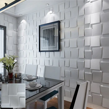 50x50cm 3D trimatis siena lipdukas dekoratyvinis kambarį tapetai, freskos vandeniui 3D sienų lipdukas, vonios kambarys, virtuvė, Nuotrauka 2