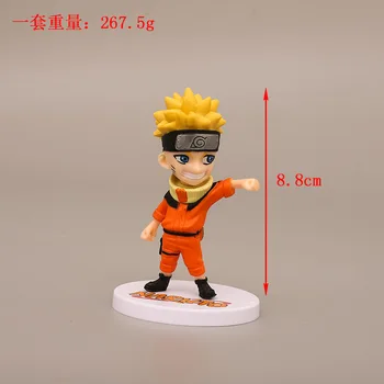 6 Maži Naruto Duomenys Naruto kawaii Anime Fnaf Mini Q Versija Kawaii Žaislai Vaikams, Dovana, Žaislai, Lėlės Modelio Veiksmų Skaičius, Modle Kostiumas Nuotrauka 2