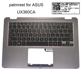 Anglų nešiojamojo kompiuterio klaviatūros Asus ZenBook UX360CA UX360C UX360 MUMS qwerty nešiojamas klaviatūras Palmrest Viršų Atveju, kai Nauja 13NB0BA2AP0201