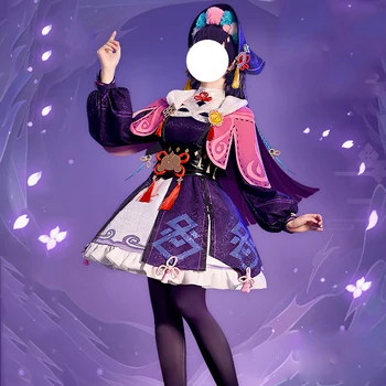 Anime Genshin Poveikio Yun Jin Cosplay Kostiumas Helovinas Vienodas Žaidimo Kostiumas Puikus Lolita Dress Helovinas Šalis Apranga Moterims