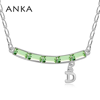 ANKA Viršų Mados Tiesioginės prekybos Romantiška Moterų Kristalų Fine Jewelry Louise Nuogas Karoliai Kristalai iš Austrijos #95534