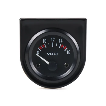 Automobilių Voltmeter 52mm Automobilių Modifikavimo Dalis, Auto Transporto priemonių Lenktynių Atsargų Universal voltmetras
