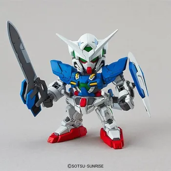 Bandai Originali Gundam Modelio Rinkinio Anime Pav SDEX PR-001 GUNDAM EXIA Veiksmų Skaičius, Surinkti Kolekciją Žaislai Vaikams Nuotrauka 2