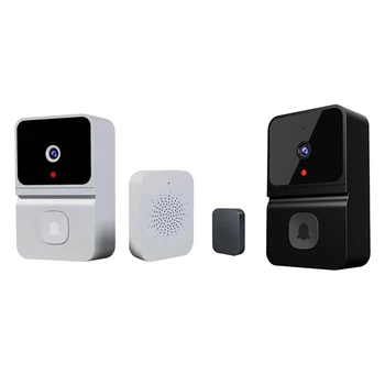 Belaidžio Wifi Doorbell Kamera Atspari Vandeniui Vaizdo Doorbell Smart Belaidė Lauko Durų Skambutį Su Kamera, Naktinis Matymas
