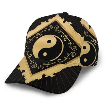 CINESSD Yin Yang Beisbolo kepuraitę moterys vyrai snapback kepurės Klasikinio Stiliaus skrybėlę Atsitiktinis Sporto Lauko dangtelis