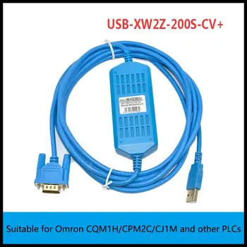 CNC tinka ekonomiškas Omron CS CQM1 serijos PLC programavimo kabelį komunikacijos parsisiųsti laidas USB-XW2Z-200S-CV+ PLC
