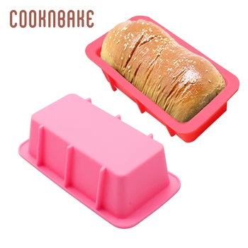 COOKNBAKE Silikono Pelėsių skrudinta duona mažas Rankų darbo muilas pelėsių duona, pyragas, konditerijos kepimo formą vaikams 