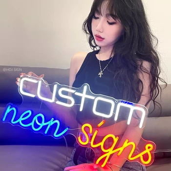 Custom LED Neonas Pasirašyti Asmeninį Dizaino laišką logotipą, Neoninės Šviesos Bar Pub Klubas, Restoranas Apdaila verslo pasirašyti dekoro Neon