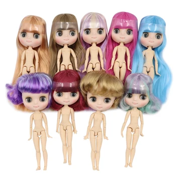 DBS blyth Middie Lėlės bendras kūno matinis veidas 1/8 20cm anime žaislų mergaitėms dovanų