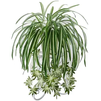 Dirbtiniai Augalai, Namų Dekoro Modeliavimas Žalieji Augalai Filialas Realus Padirbtų Žalumos, Augalų Vaza Gėlių Dekoracija