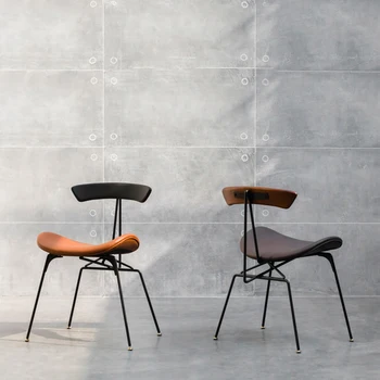 Dizainas Modernus Nordic Kėdė Lounge Prabangus Valgomasis Elegantiškas Lauko Švari Kėdė Meno Minimalistinio Sedie Sala Da Pranzo Namų Baldai