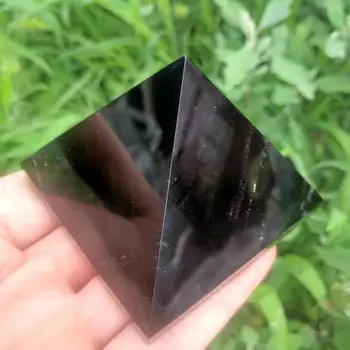 Gamtos Obsidianas Piramidės Natūralių Kristalų Chakra Gydymo