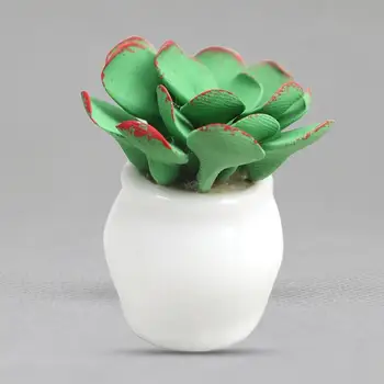 Gražus Bauda Kūrinys, Modernus Paprastas Mini Baldų Gėlių Puodą Ornamentu Modeliavimas Vazoninių Augalų Lėlių Papuošalai