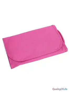 Hangable Roll-up Kelionių Saugojimo Krepšys vienas dydis 100% Poliesteris Hot Pink PolyesterToiletry kelioniniai Krepšiai