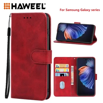 HAWEEL Apversti Odinis Telefono dėklas Samsung Galaxy M20/M32/A02 Piniginės atsparus smūgiams Atveju, Samsung Galaxy M10/M20