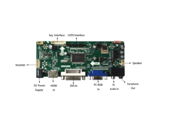 HDMI DVI VGA LCD Valdiklio plokštės Rinkinys 15.4 colių LTN154BT02-0011440x900 Ekranas Nuotrauka 2