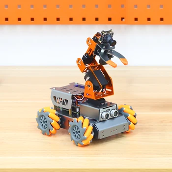 Hiwonder MasterPi AI Vizija Roboto Ranka su Mecanum Ratų Automobilis Varomas Aviečių Pi Nuotrauka 2
