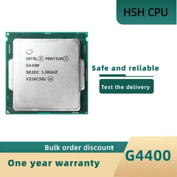 Intel Pentium G4400 3.3 GHz, Dual-Core Dual-Sriegis CPU Procesorius 2M 54W LGA 1151