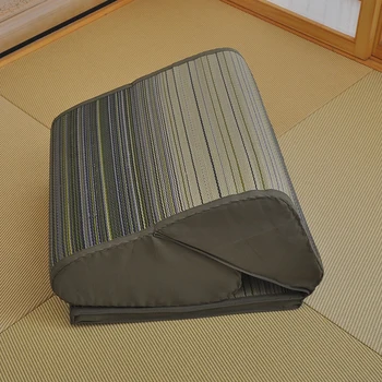 Išardomi Tatamio Grindų Krėslų Japonijos Karieta Kėdė Zaisu Meditacija Joga Tradicinių Lounge Kėdės Tingus Sofa-Lova, Sulankstomas Šezlongas Nuotrauka 2