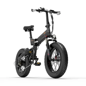 [JK]BEZIOR XF200 Elektrinį Dviratį 1000W Fat Tire Dviračių Lankstymo Smart Elektrinis Dviratis 48V 15AH 40km/h 130 KM E-Bike Apkrovos E dviratį