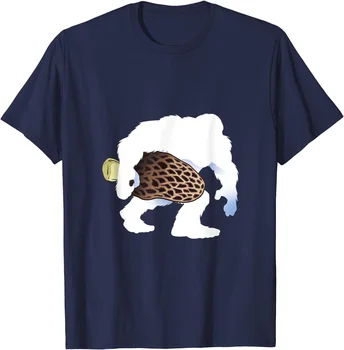 Juokinga Bigfoot Morel Grybų Medžiotojas Sasquatch Maitinimosi T-Shirt Nuotrauka 2