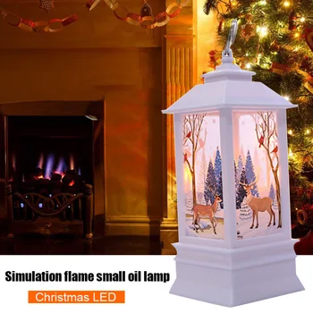 Kalėdų Dekoracijos, Žibintai LED Žvakė Namų Arbata Šviesos Žvakės Papuošalas Kalėdų Dekoro FOU99 Nuotrauka 2