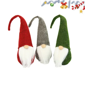 Kalėdų Gnome Papuošalai Decorswedish Patalpų Mielas Šalies Stalo Puošmena Darbalaukio Animacinių Filmų Dovana Elf Apdailos Ornamentswindow Nuotrauka 2