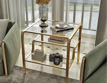 Kambarį marmuro pusėje grūdintas stiklas kampe keletą paprastų mini kavos staliukas, sofa pusėje kabineto lova juda aikštėje lentelė Nuotrauka 2