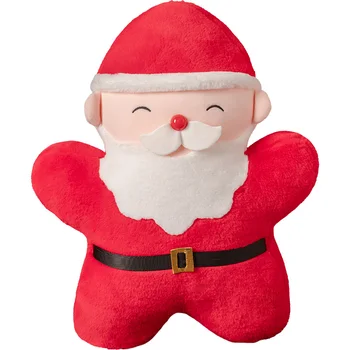 Karšto Pardavimo Kalėdų Dekoro Animacinių Filmų Mielas Meduoliai Su Imbiero Priedais Vyras Santa Claus Medžio Pliušinis Žaislas Lėlės Kalėdų Šventė Naujų Metų Vaikams Dovanų