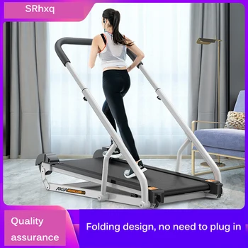 Kierat Buitinių Patalpų Mažas Mechaninė TreadmillFolding Ultra-quiet Lieknėjimo Pėsčiomis Mašina, nereikia prijungti