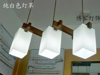 Kinijos, Japonijos Led medžio, stiklo lempų gaubtų Liustra Restoranas, valgomasis lempa e27 110-220v