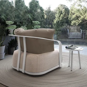 Lauko laisvalaikio sofos kieme villa garden projekto Plastiko-aliuminio paprasta high-end užsakymą terasa, lauko baldai Nuotrauka 2